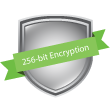 Industry Standard 256 Bit Encryption
